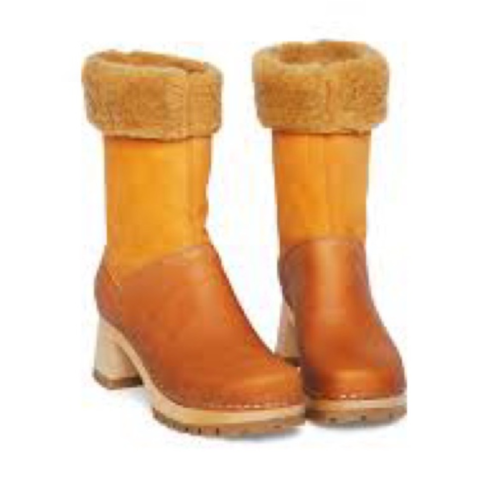 Stylish Tan Fur-Lined Boots